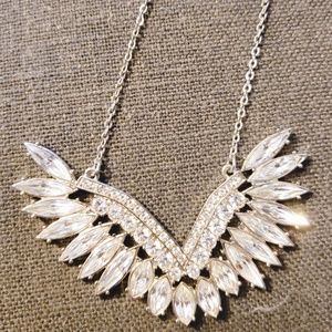 CC Skye angel wing necklace large